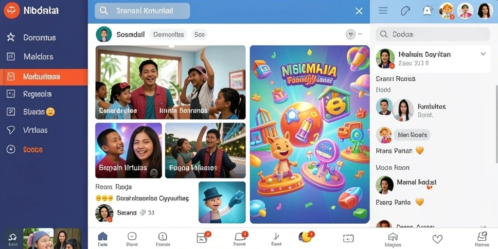 Fitur interaktif yang mengasyikkan dan mendebarkan.