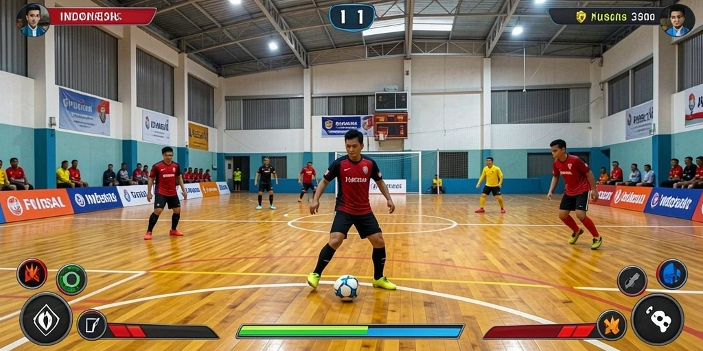 Fitur chat untuk berinteraksi dengan pemain lain sangat menarik.