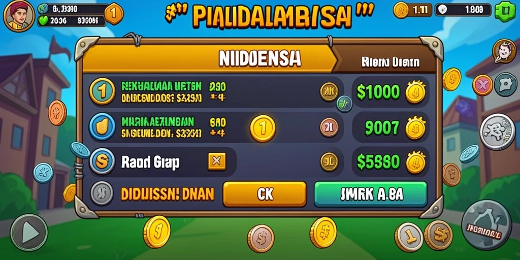 Fitur interaktif untuk berkomunikasi dengan pemain lain.